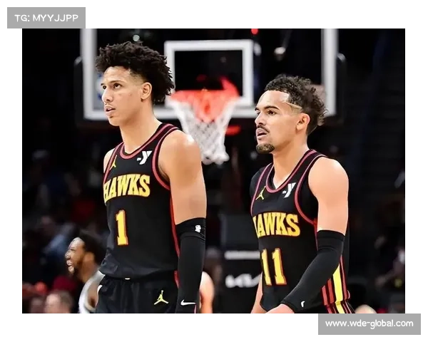 老鹰第二阵容防守组织能力欠缺，特雷杨下场后体系衔接断裂